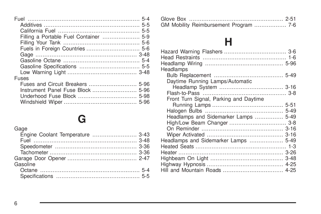 Buick 2006 manual 