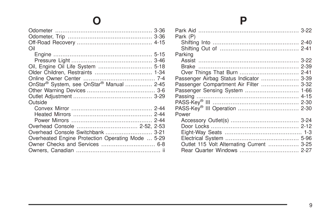 Buick 2006 manual OnStar System, see OnStar Manual 