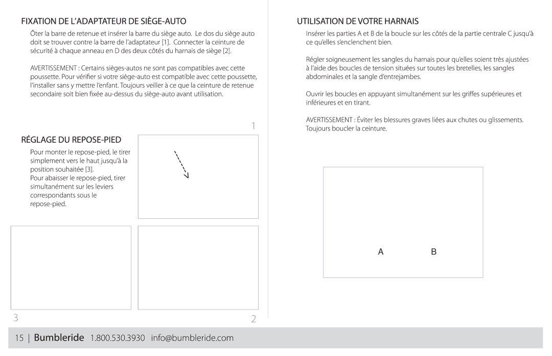 Bumbleride Flyer manual 