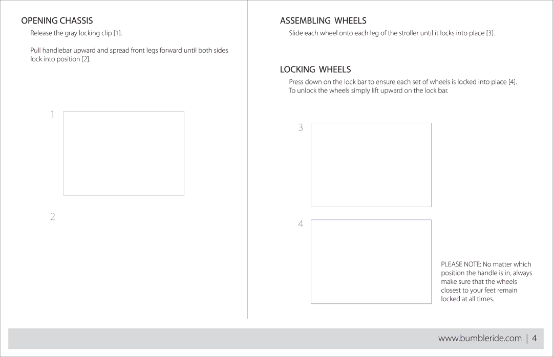 Bumbleride Flyer manual 