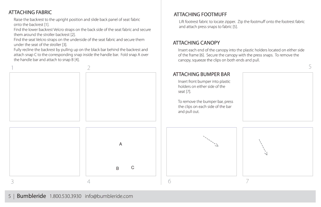 Bumbleride Flyer manual 