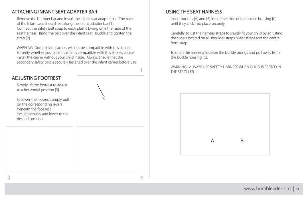 Bumbleride Flyer manual 