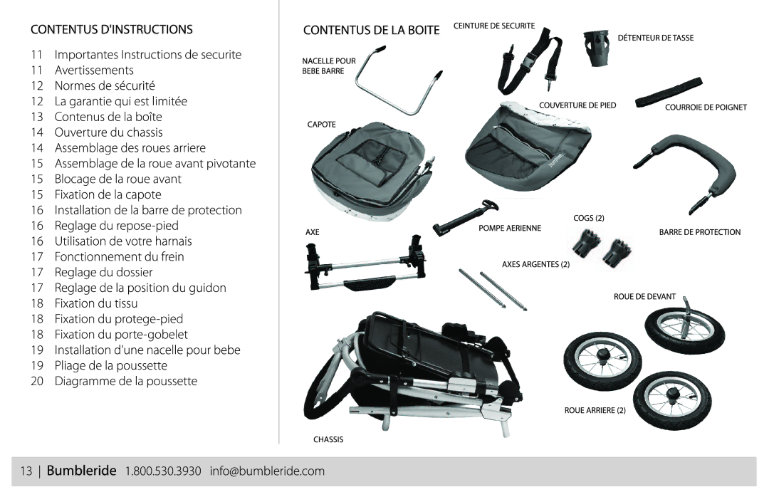 Bumbleride indie manual 