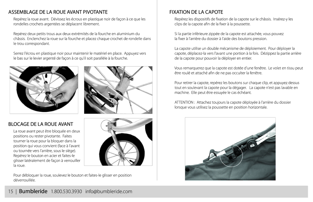 Bumbleride indie manual 