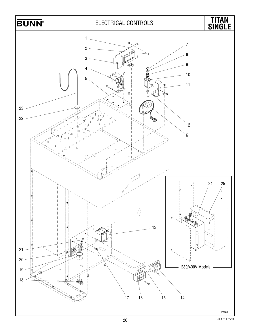 Bunn 2 specifications P3963 