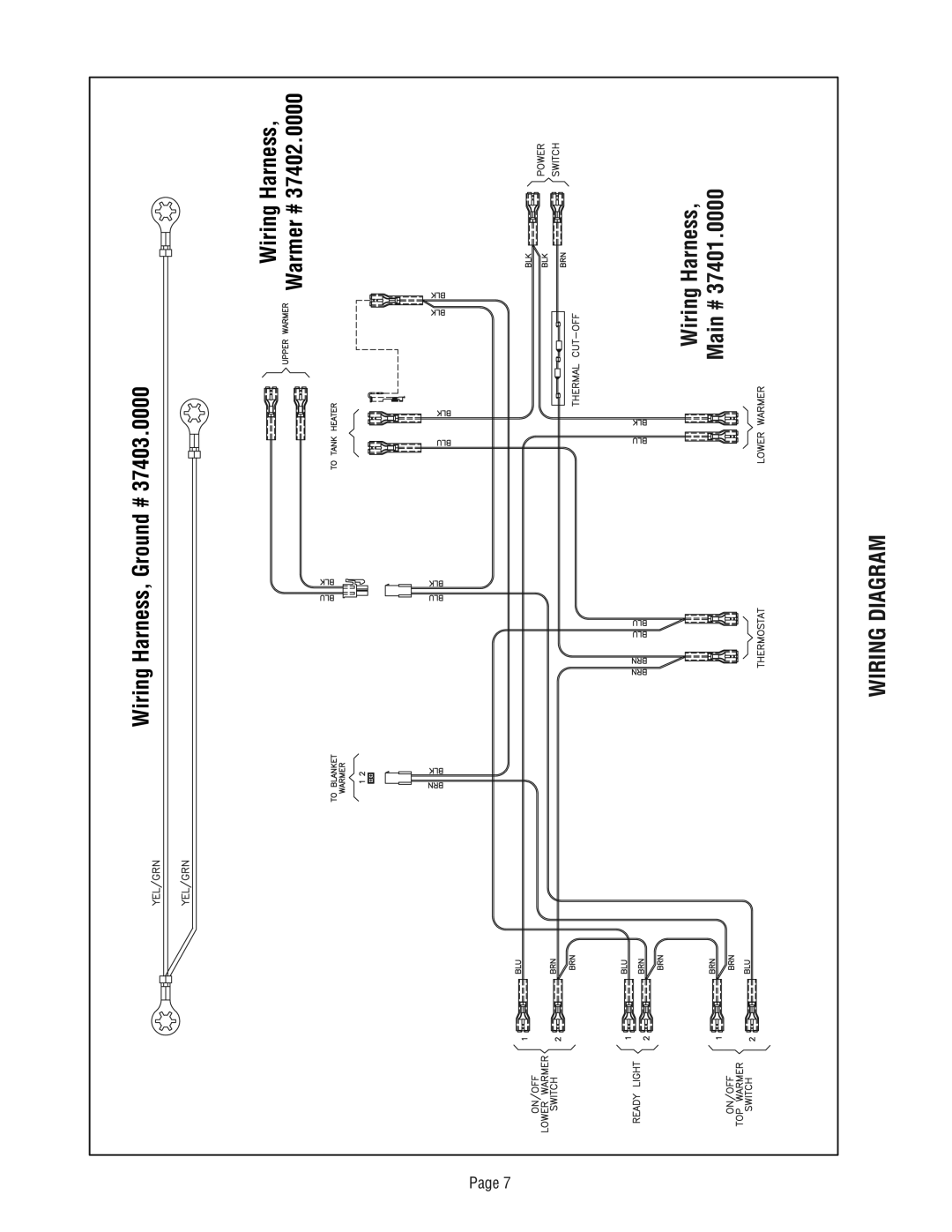 Bunn 392 manual Wiring Diagram 