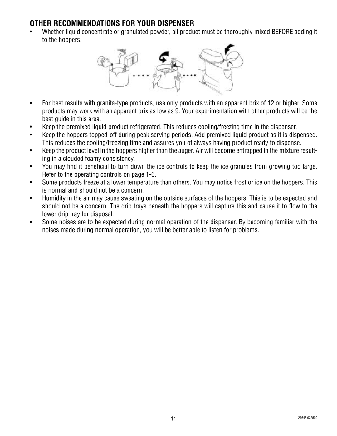 Bunn CDS-3 service manual Other Recommendations for Your Dispenser 