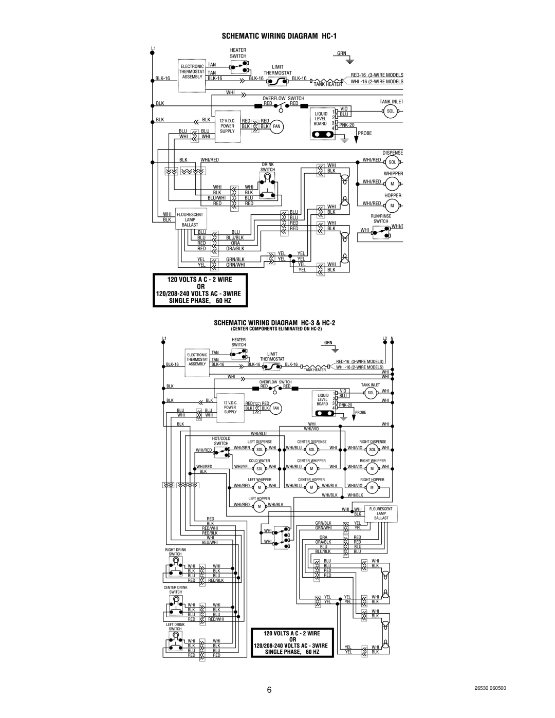 Bunn HC-2 service manual 26530 