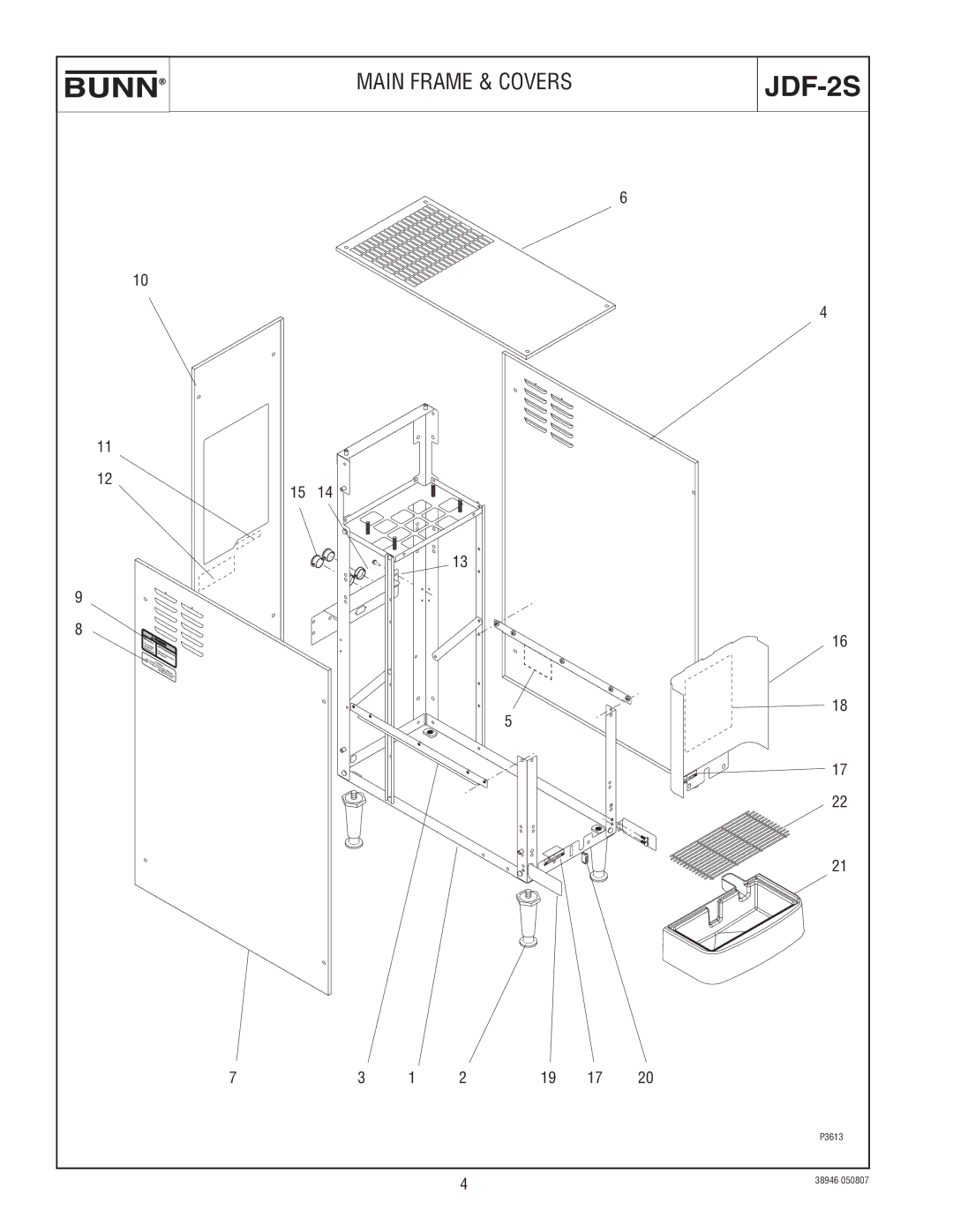 Bunn JDF-2S manual 