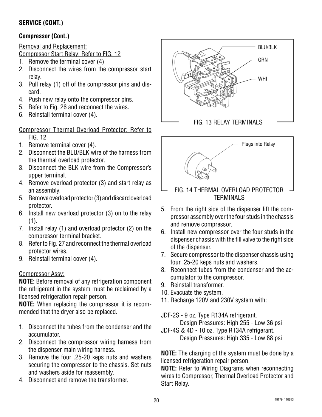 Bunn JDF-4D, JDF-4SB manual Disconnect and remove the transformer 