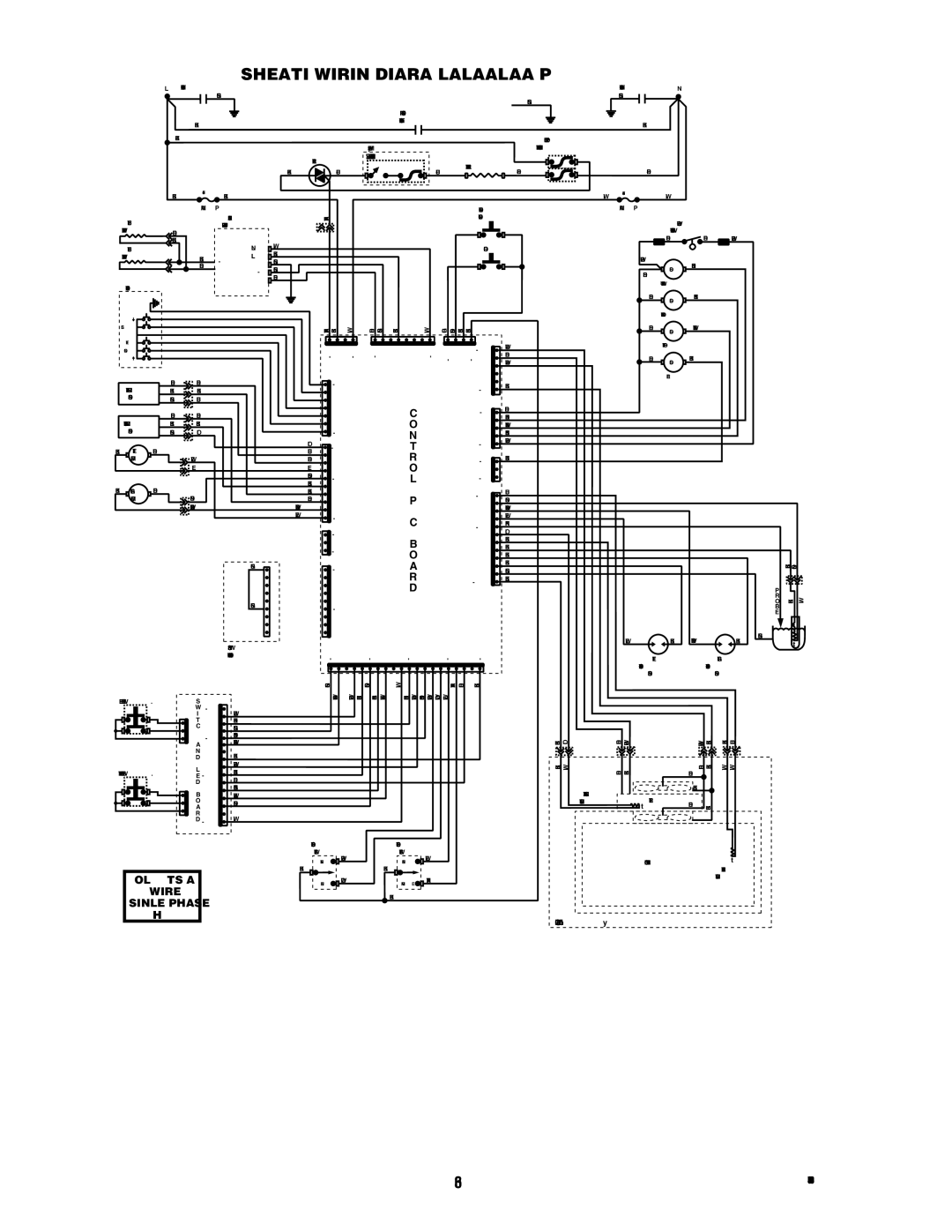 Bunn LCA-2 PC manual Schematic Wiring Diagram LCC-2A/LCA-2A/LCA-2A, PC 