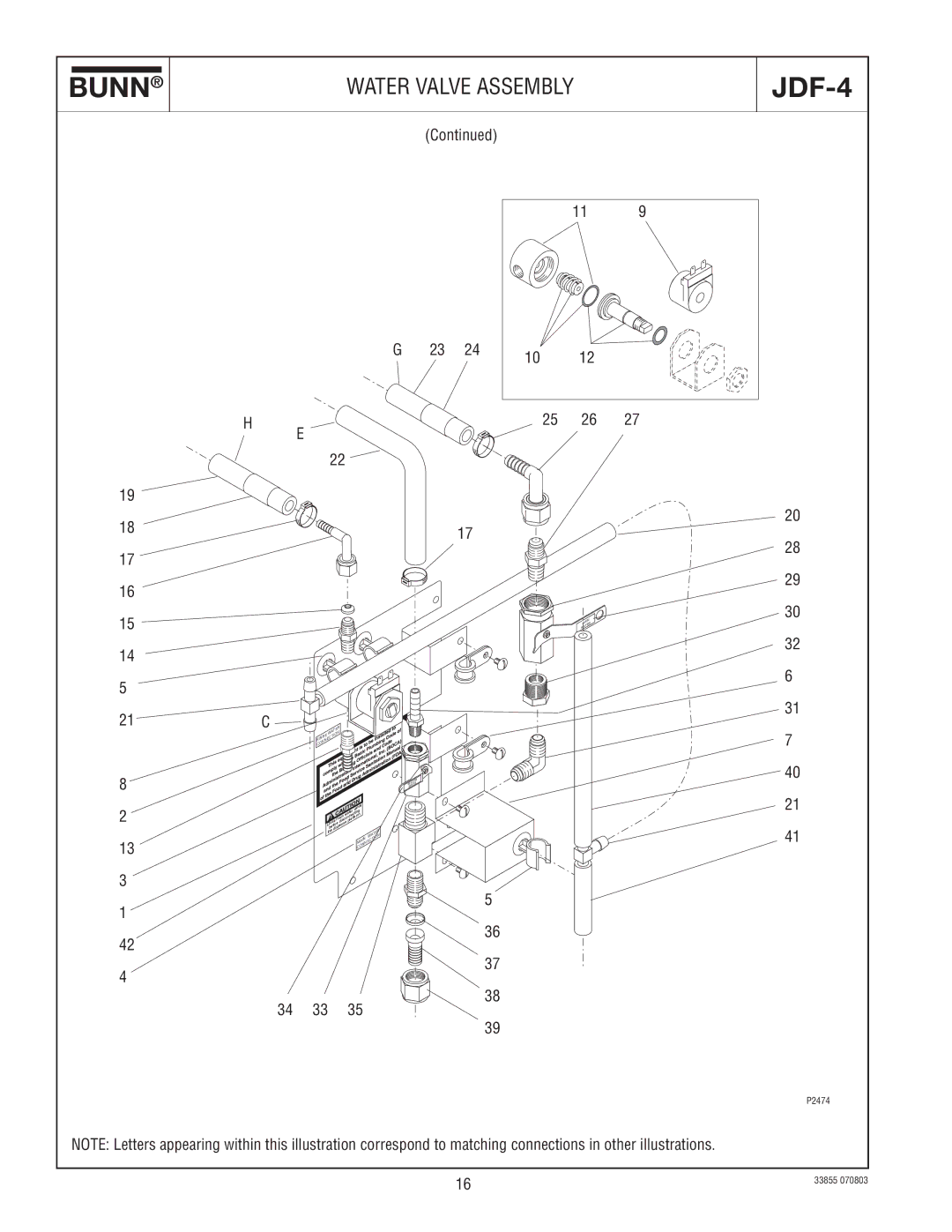 Bunn N  0005473 manual Bunn 