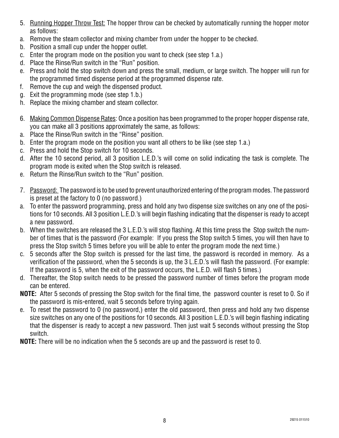 Bunn SN FMD0013000-UP, FMDA DBC-3 service manual Switch 