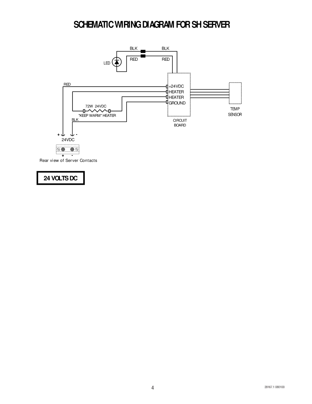 Bunn Soft Heat Server 1.50 Gallon manual Schematic Wiring Diagram for SH Server 