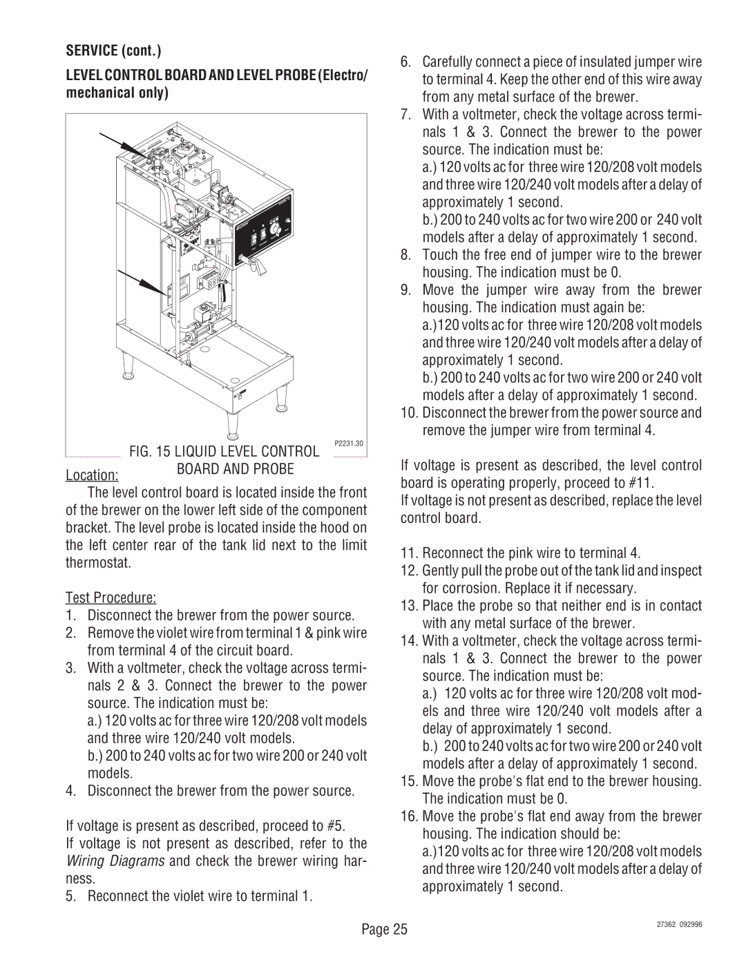 Bunn System III manual P2231.30 