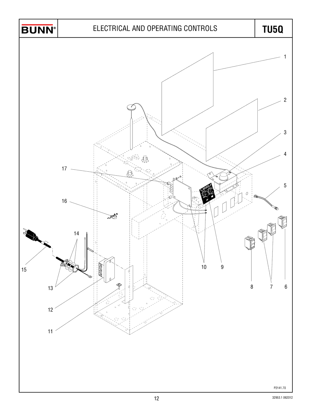 Bunn TU5Q specifications 