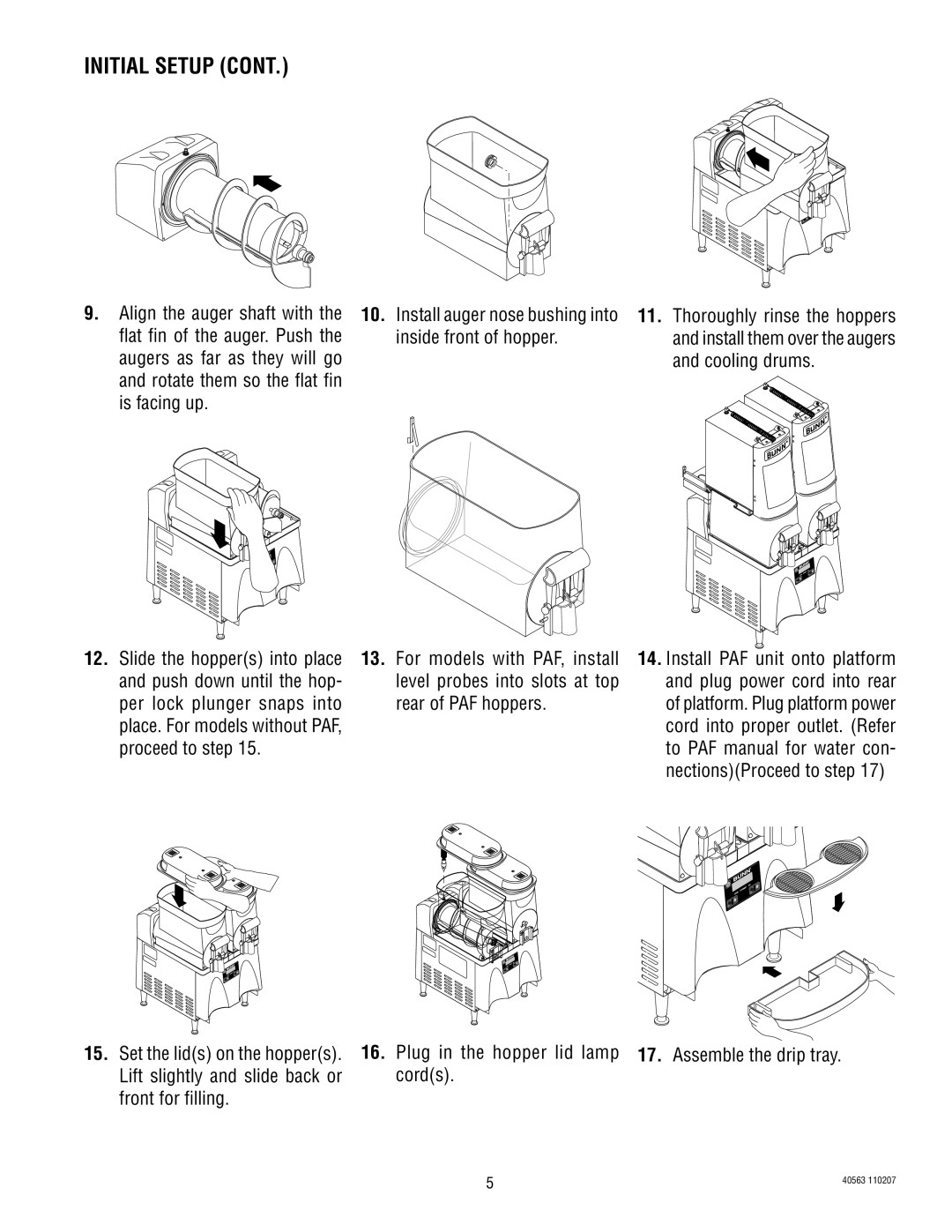 Bunn Ultra 2, ULTRA-1 service manual Assemble the drip tray 