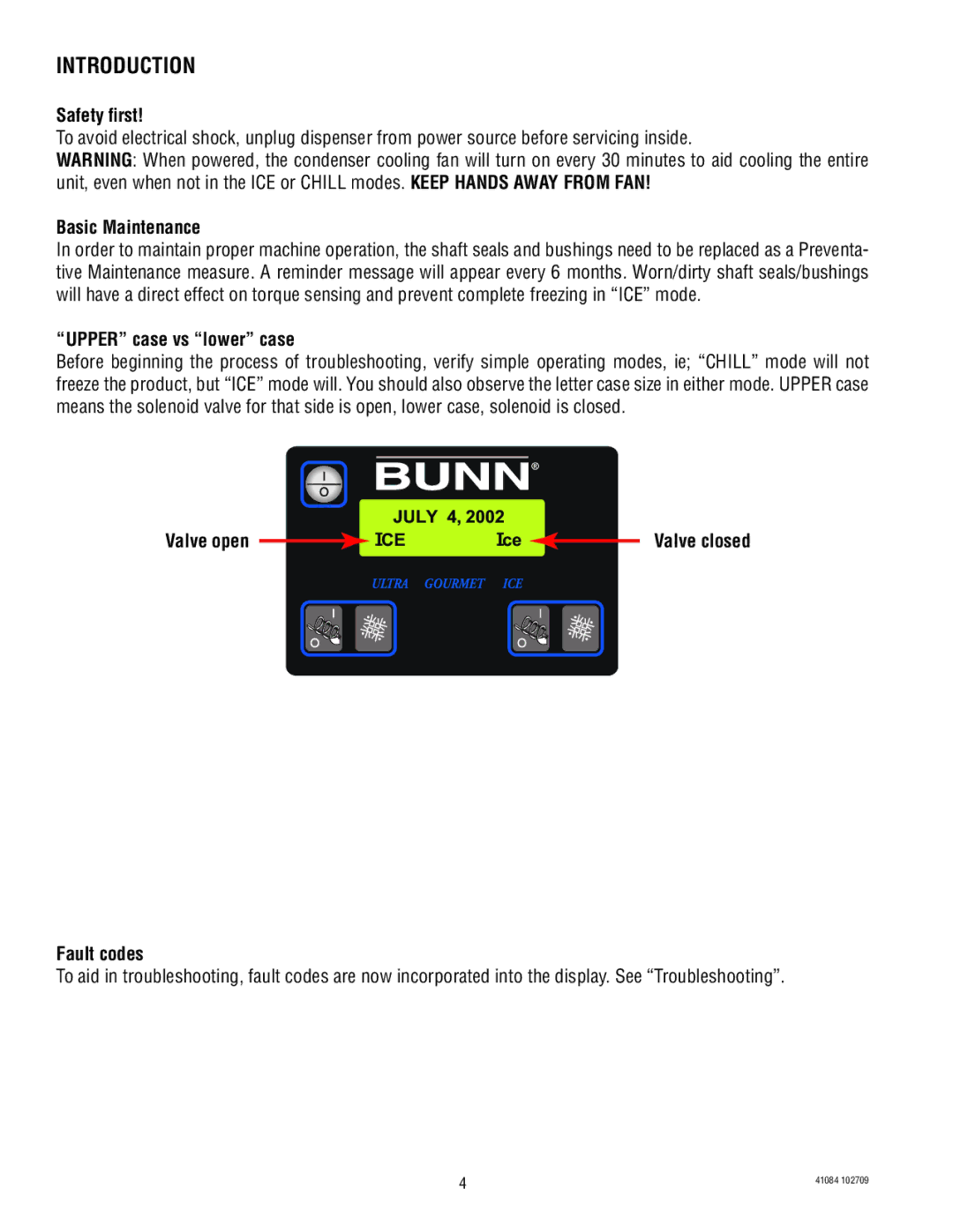 Bunn ULTRA-1 manual Introduction 