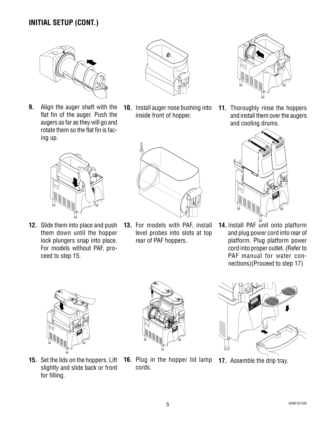 Bunn ULTRA-2 manual Assemble the drip tray 