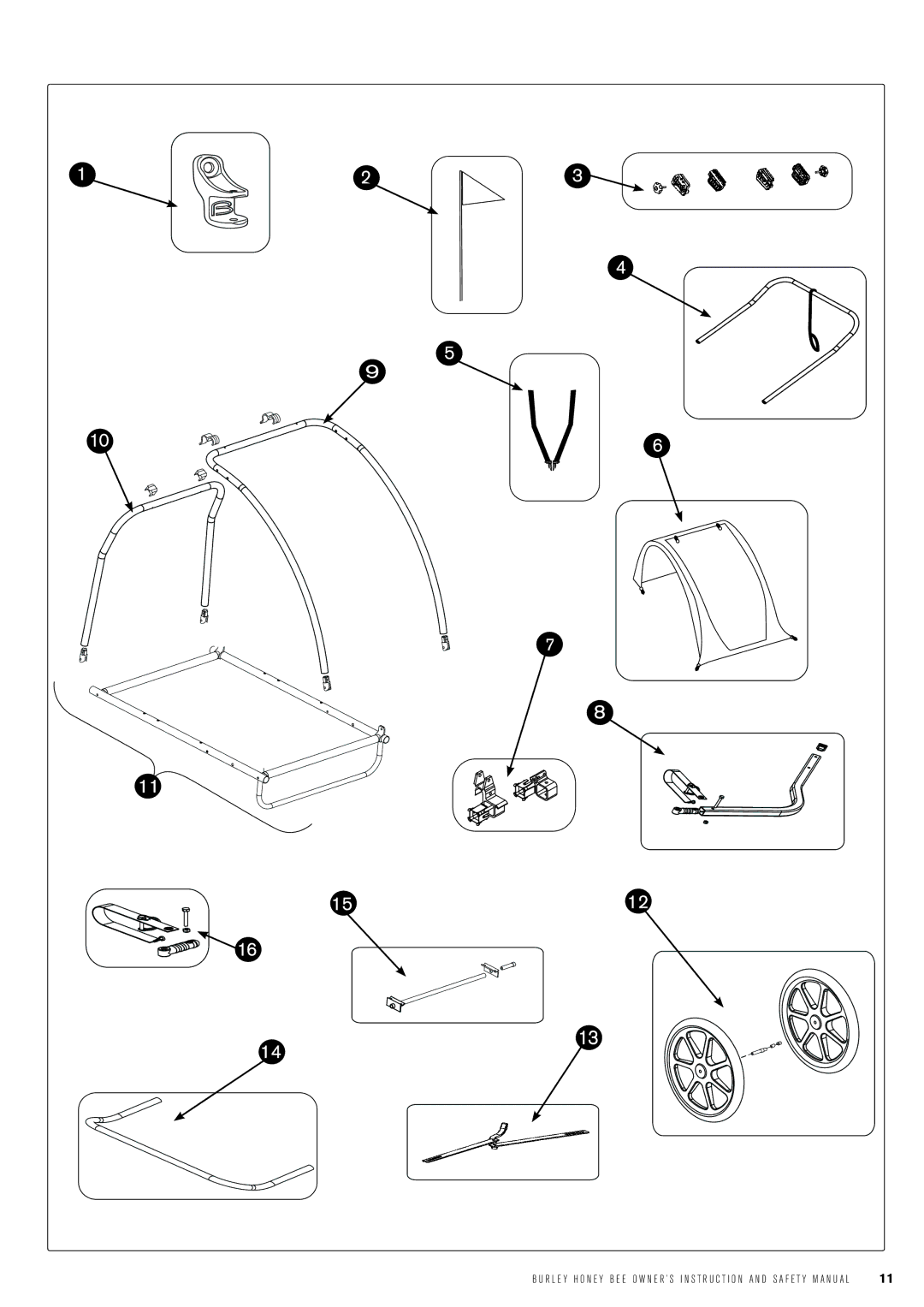 Burley Honey Bee manual 