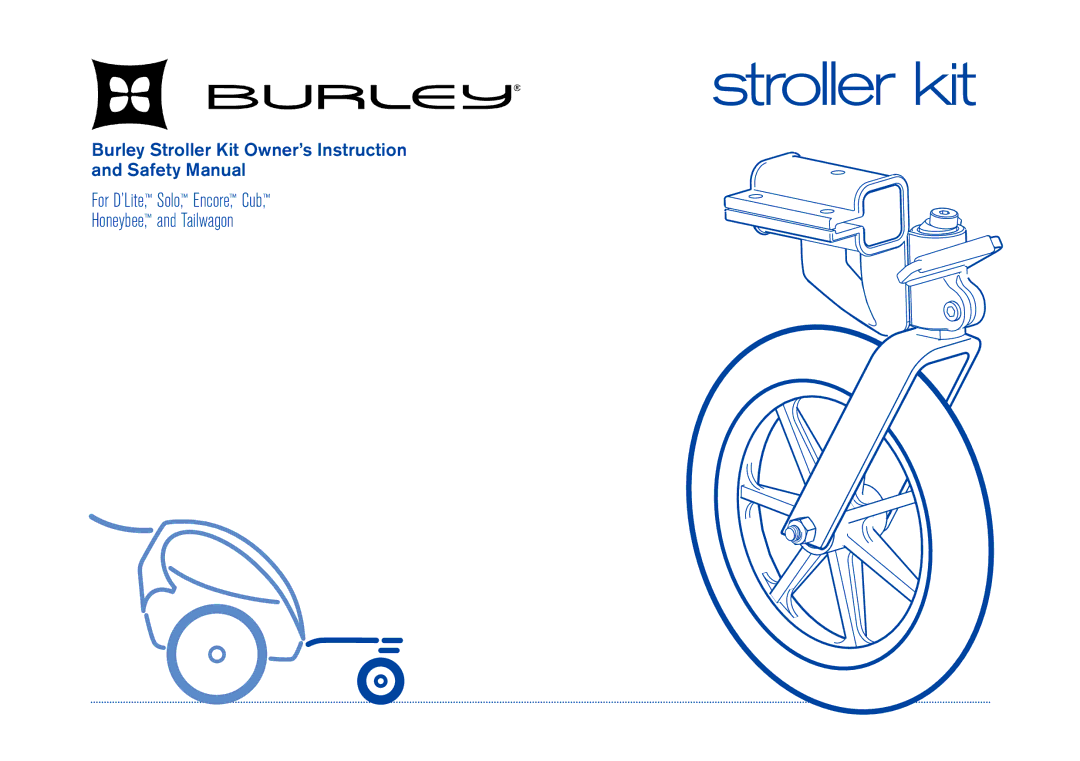 Burley Stroller Kit manual Stroller kit 