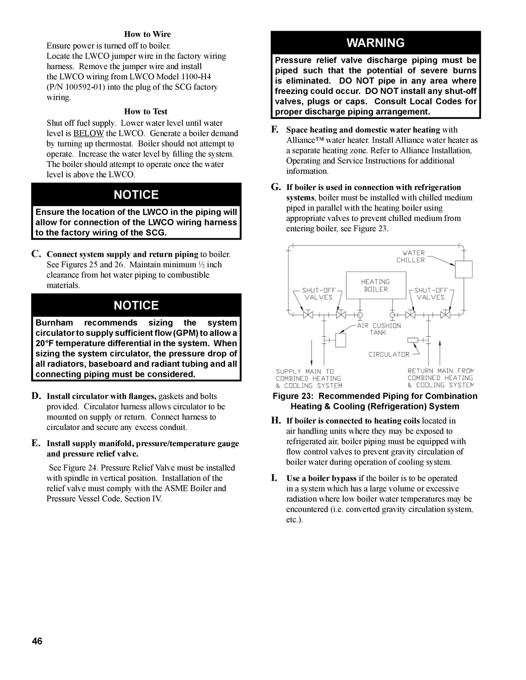 Burnham 1100-H4 manual How to Wire, How to Test 