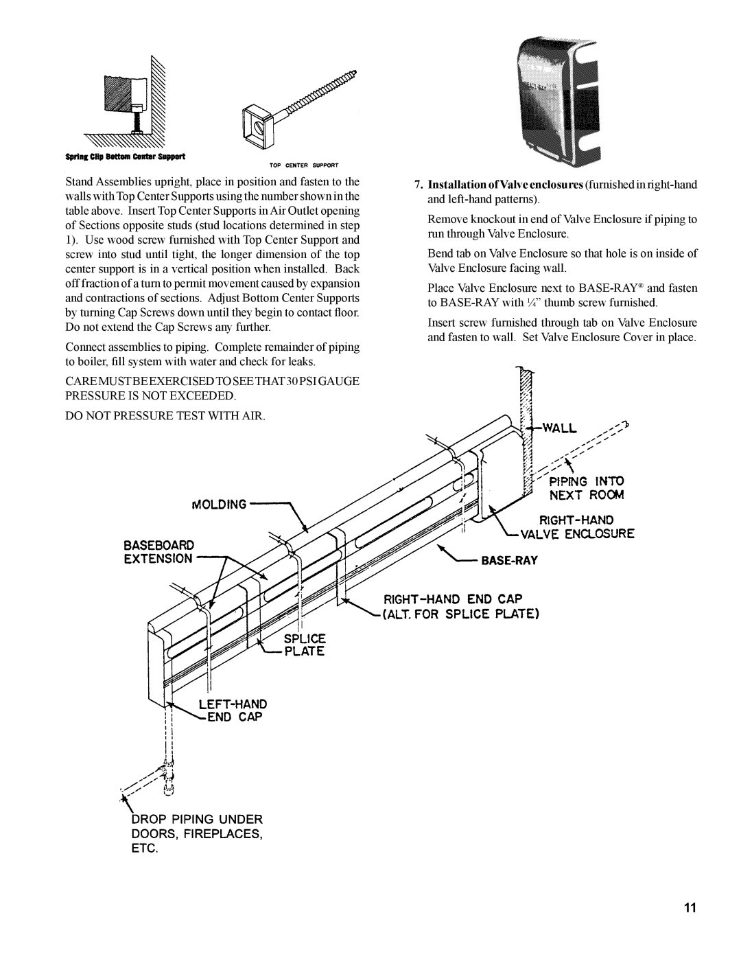 Burnham 81441001R8-3/06 installation instructions 