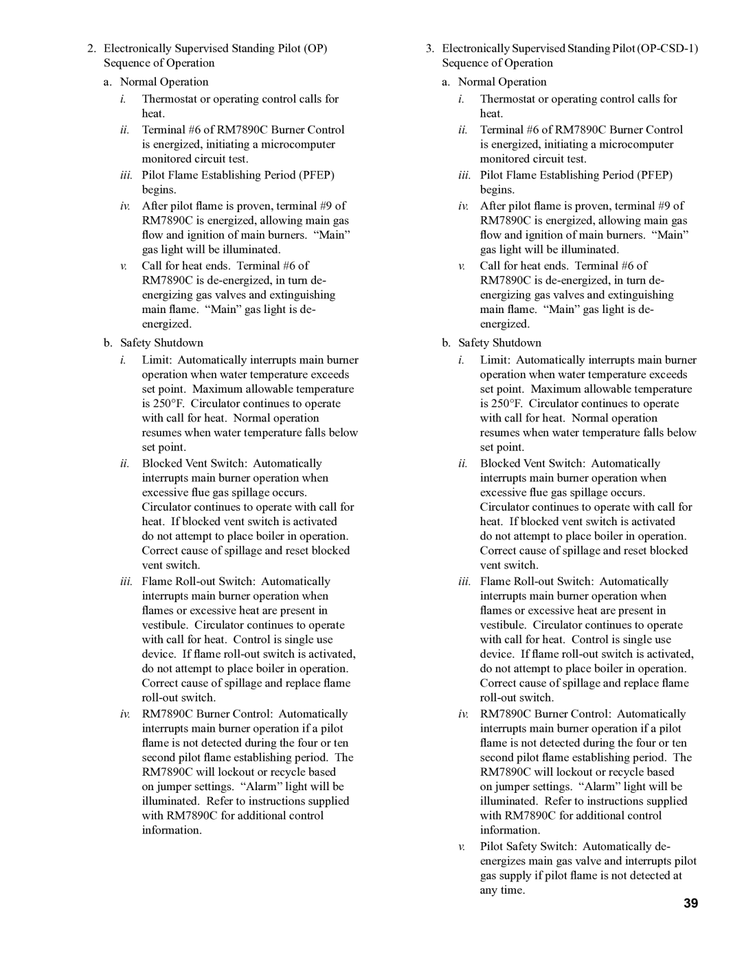 Burnham 8H manual 