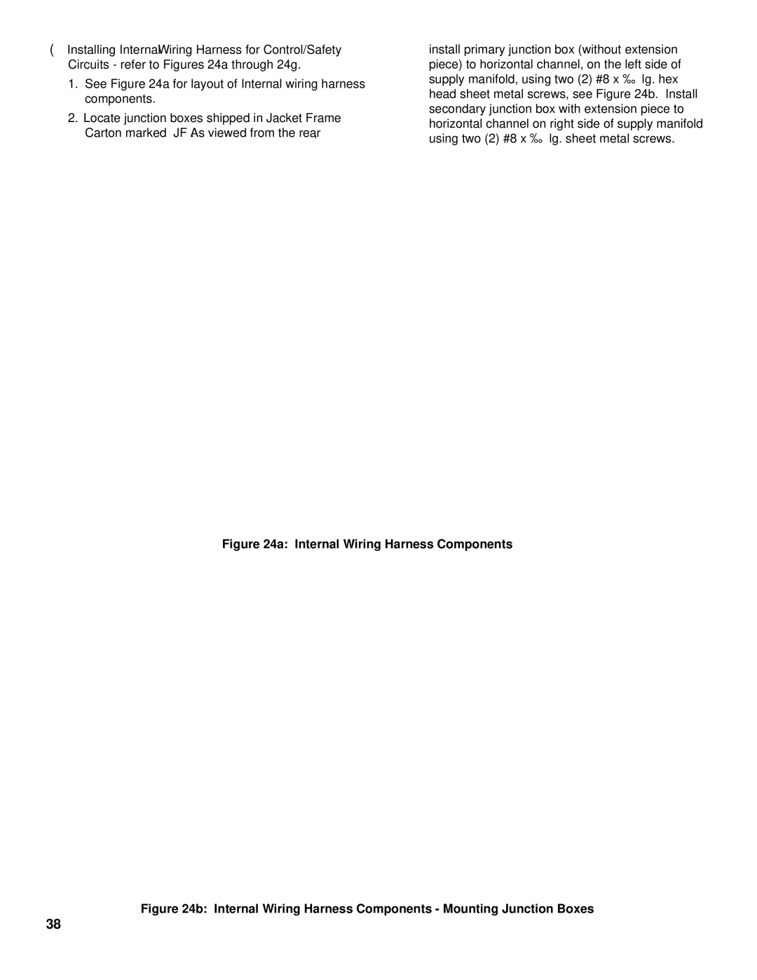 Burnham FM01FD00B manual Internal Wiring Harness Components 