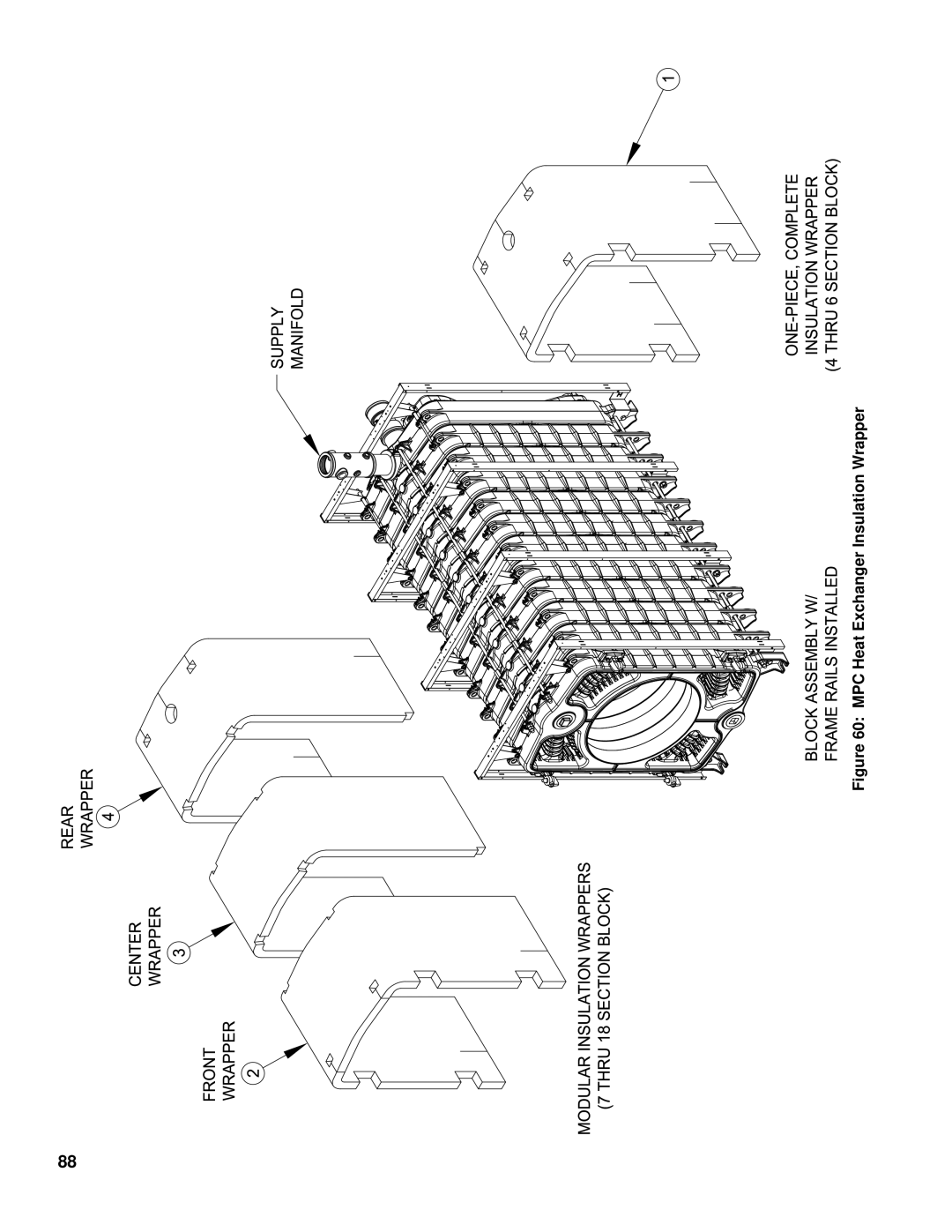 Burnham FM01FD00B manual MPC Heat Exchanger Insulation Wrapper 