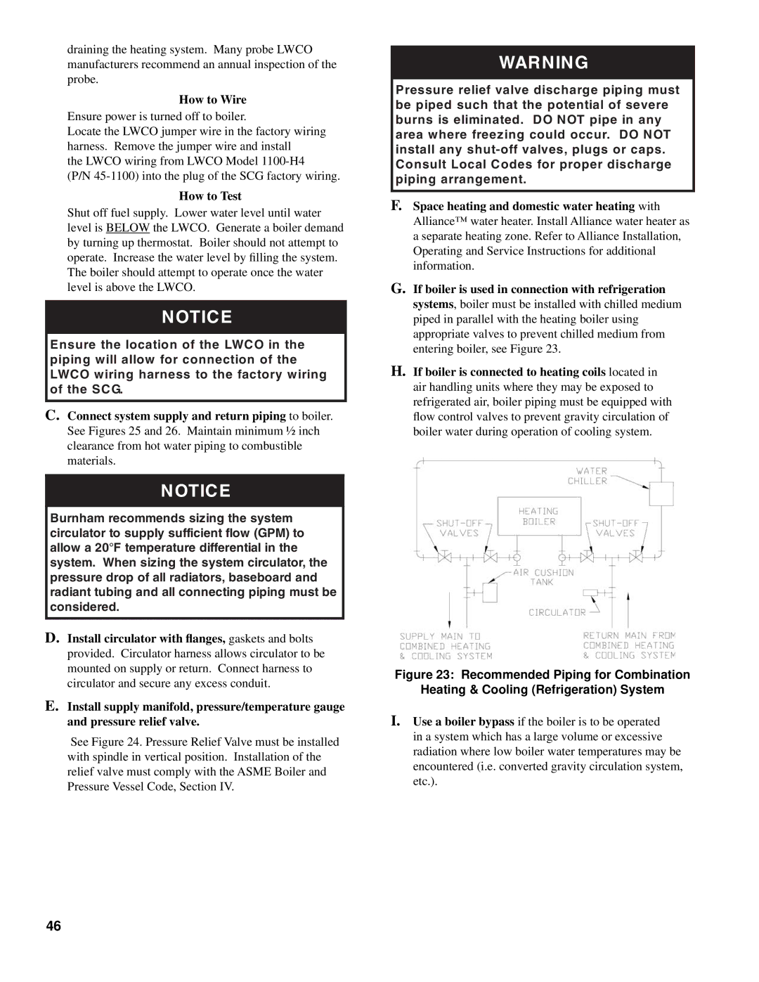 Burnham SCG manual How to Wire, How to Test 