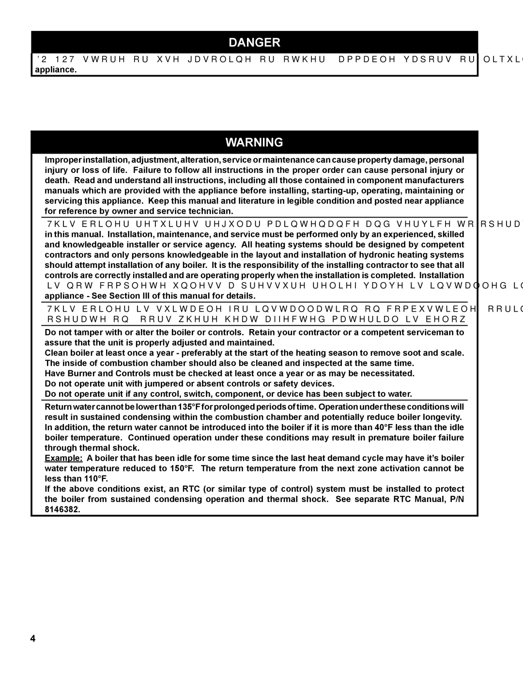 Burnham V9A manual 