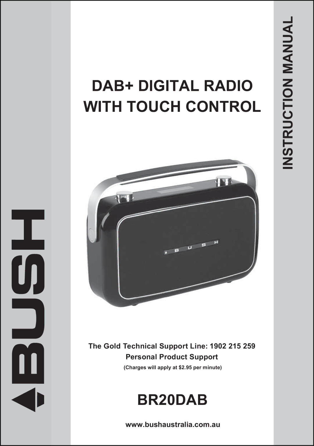 Bush BR20DAB instruction manual 