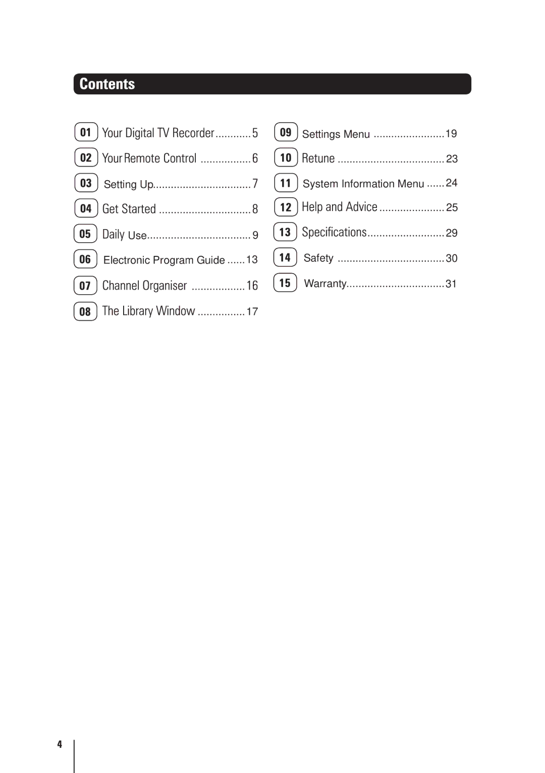 Bush BVR501FV manual 