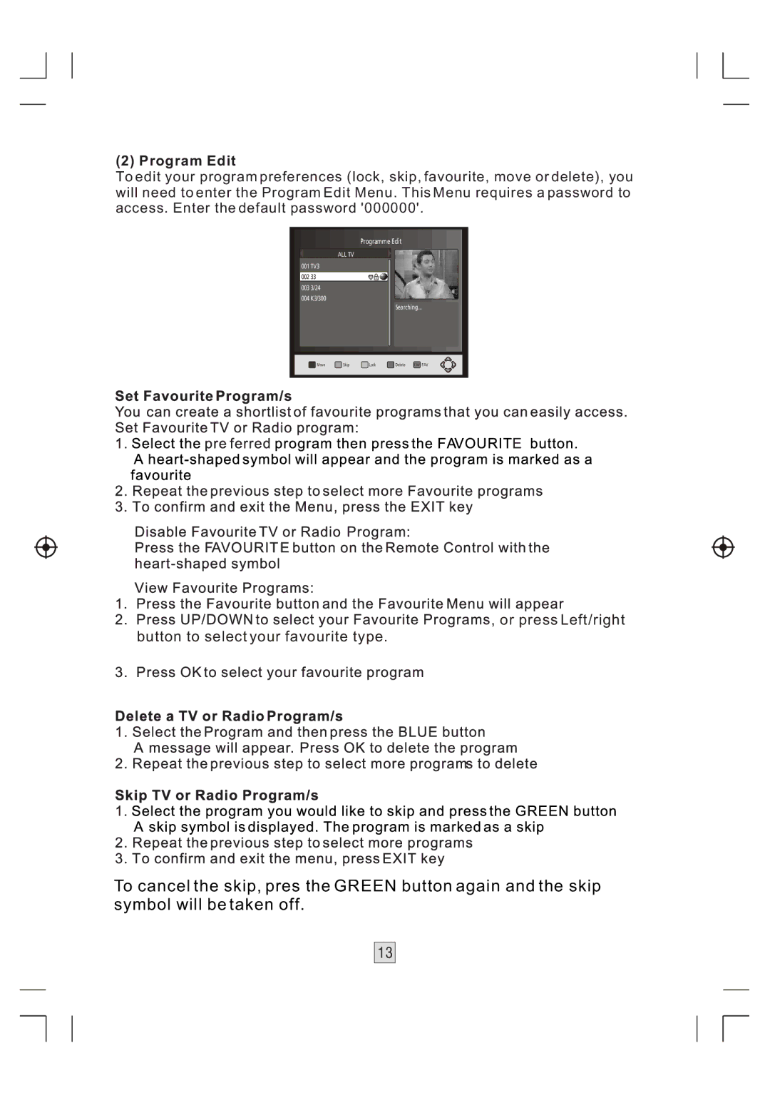 Bush DFTA46R manual Or press Left/right Button to select your favourite type 