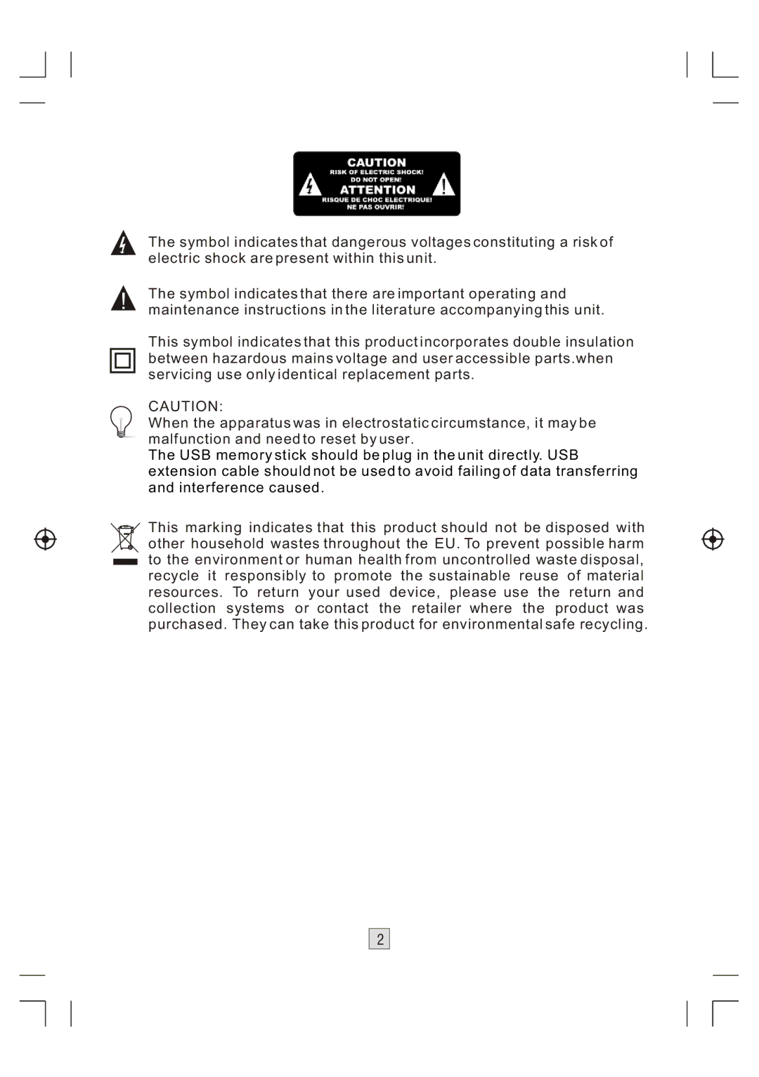 Bush DFTA46R manual 