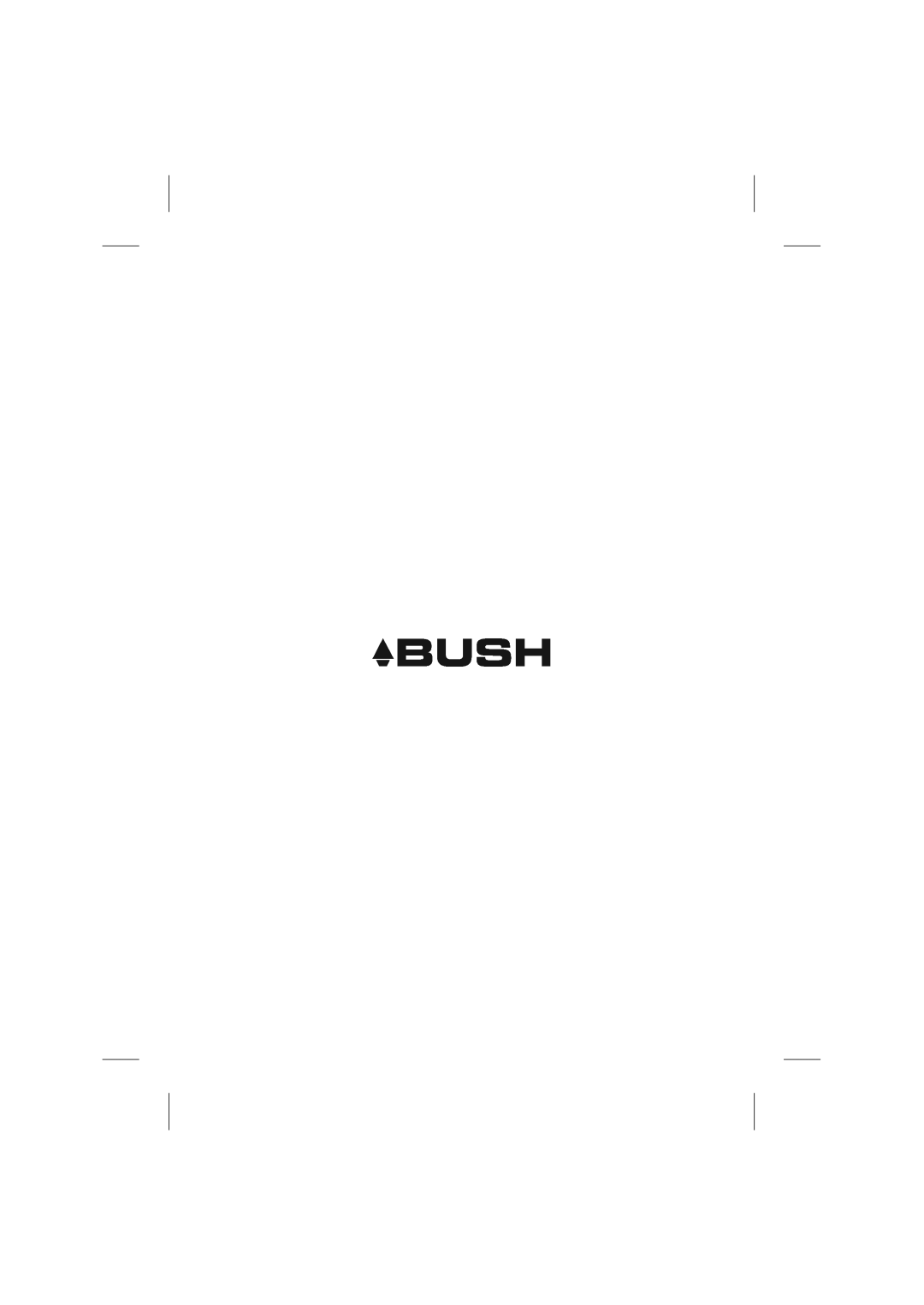 Bush DPF801/DPF1001 manual 