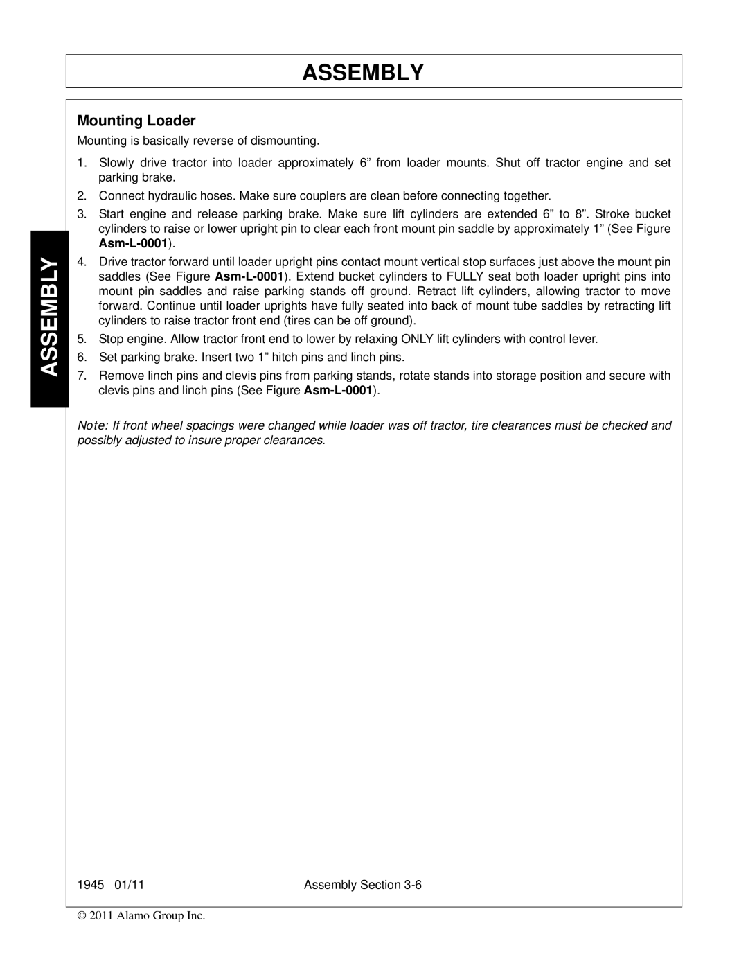 Bush Hog 1945 manual 