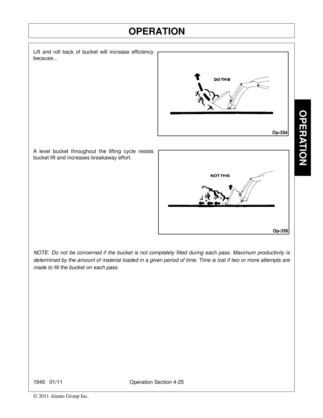 Bush Hog 1945 manual Operation 