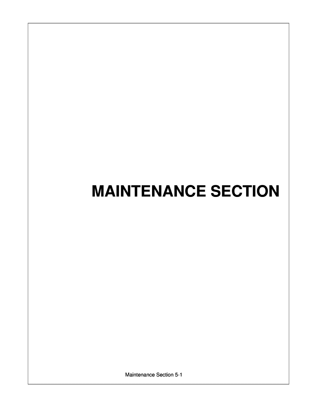 Bush Hog 5145 manual Maintenance Section 