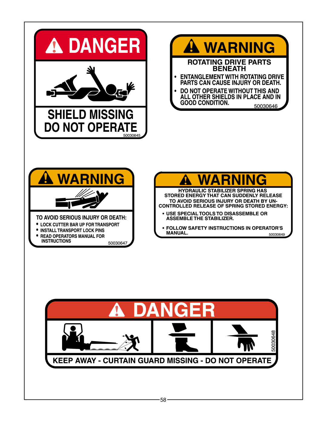 Bush Hog HM2008, HM2007, HM2009 manual 