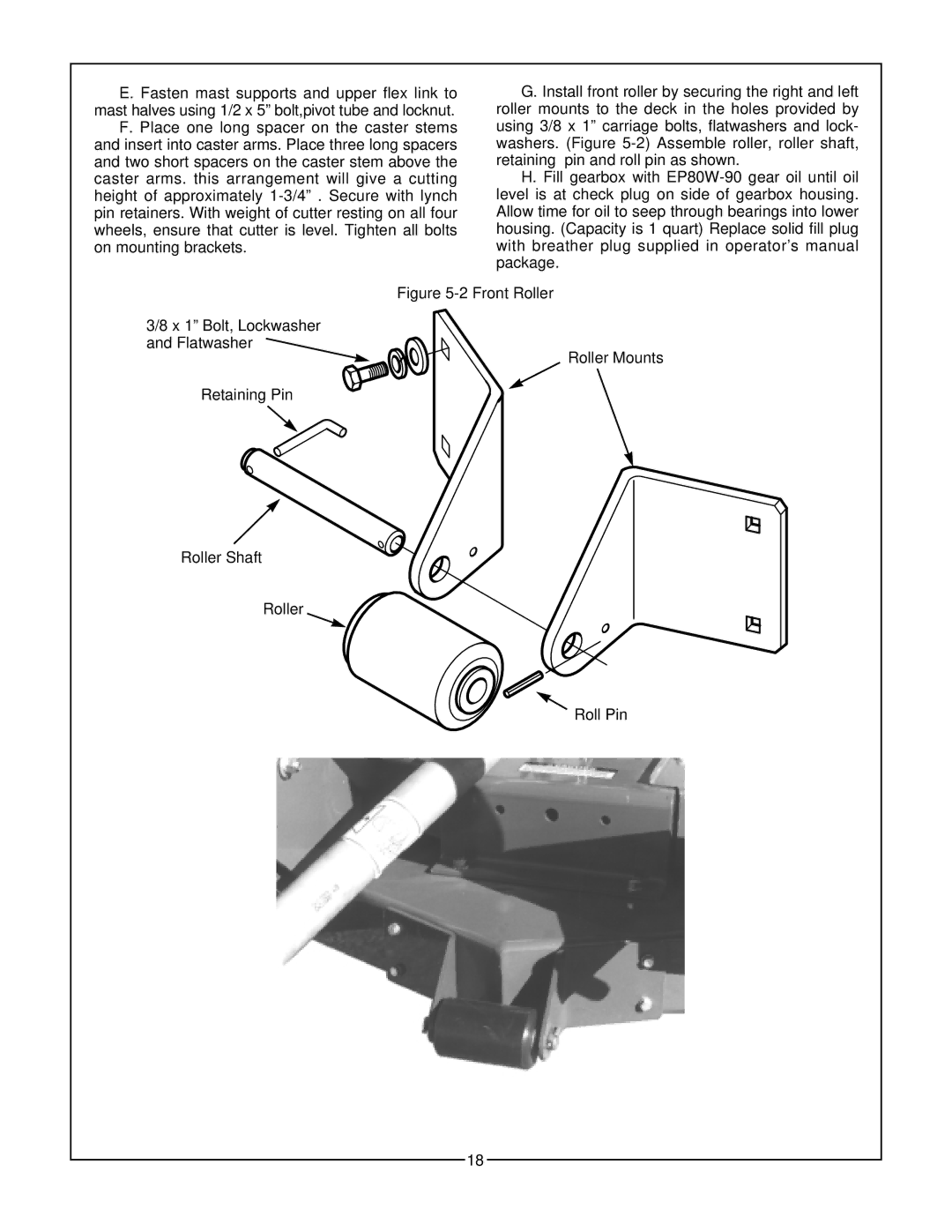 Bush Hog MP6, MP5 manual 