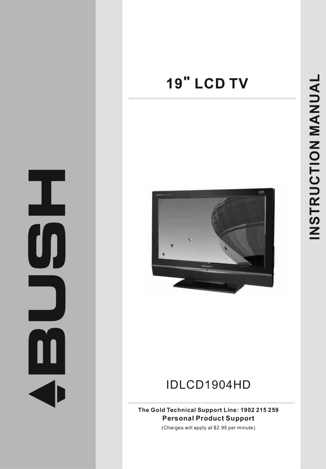 Bush IDLCD1904HD instruction manual 