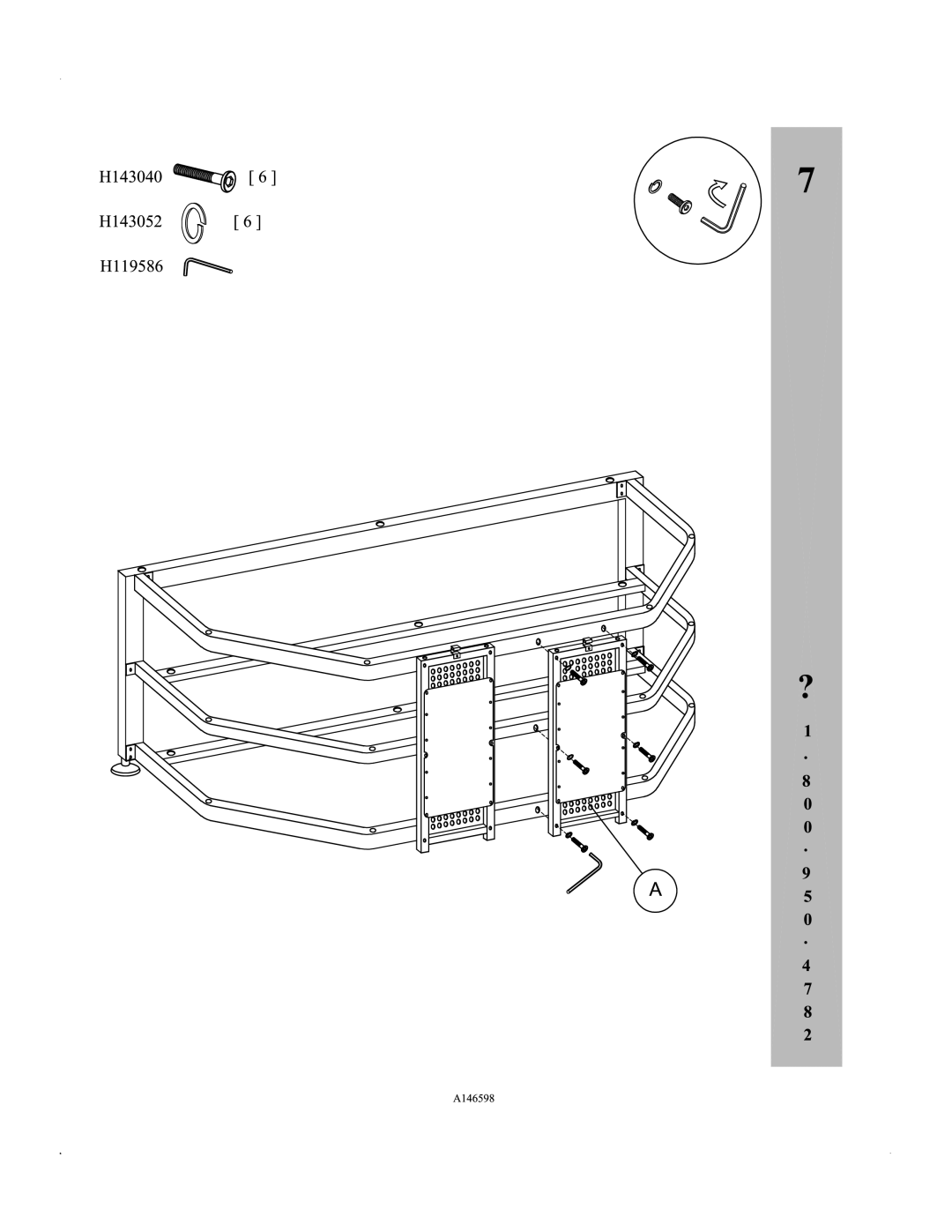 Bush VS74950-01, VS74950-02 warranty 