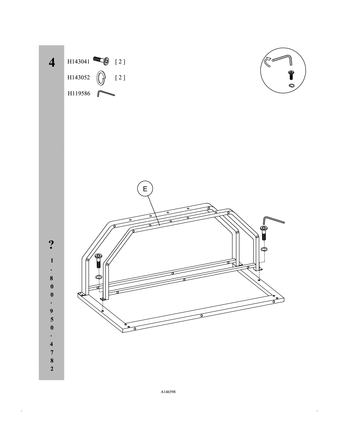 Bush VS74950-02, VS74950-01 warranty 