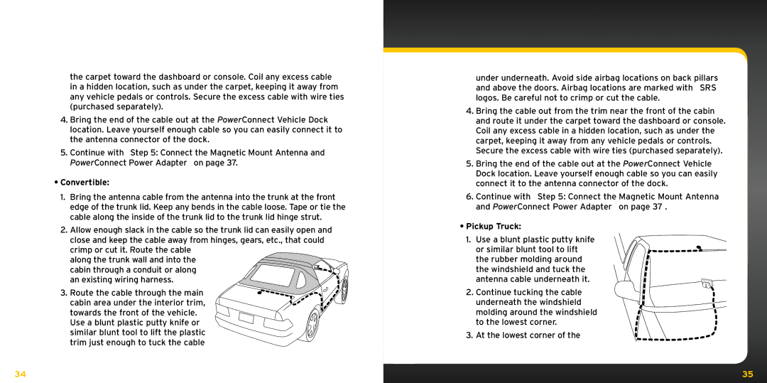 Bush XDNX1V1KC manual Convertible, Pickup Truck 