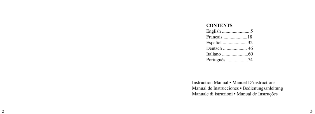 Bushnell 11-8200 manual Contents 