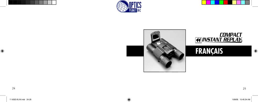 Bushnell 11-8323 instruction manual Français 