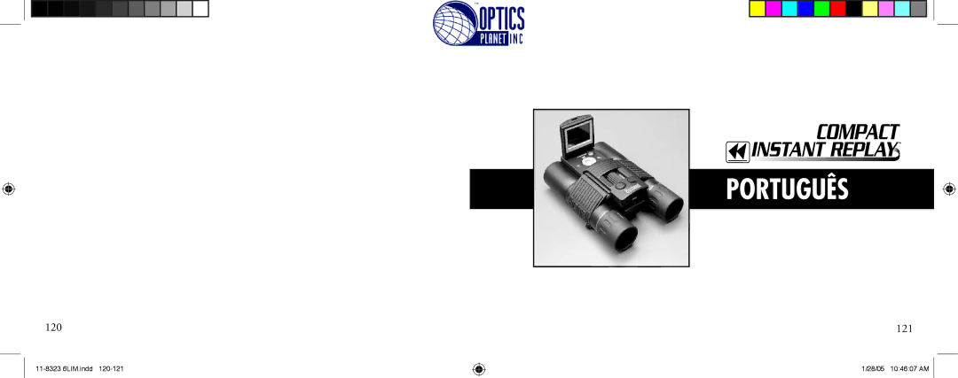 Bushnell 11-8323 instruction manual 120, 121 