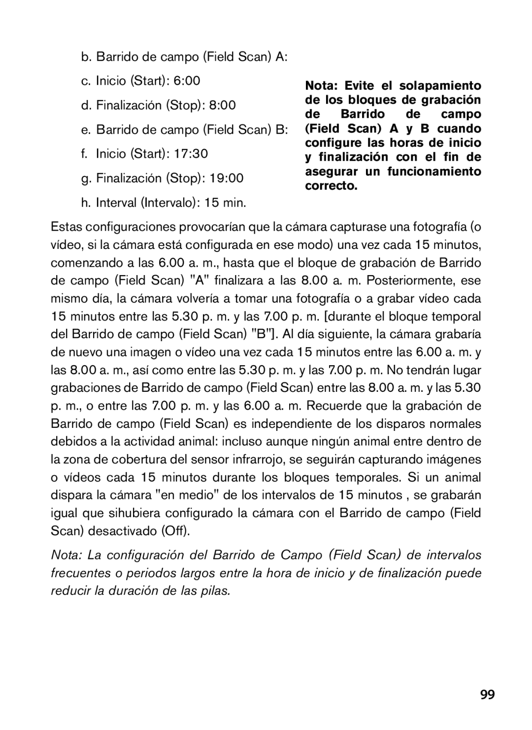 Bushnell 119437, 119477, 119476, 119447 instruction manual Inicio Start Finalización Stop, Interval Intervalo 15 min 